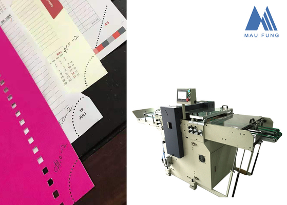 Seite reißen Ecken-Perforierungs-Maschine für Buch-Notizbuch MF-PM420 des festen Einbands ab