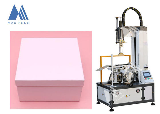 Kleine Maschine zur Herstellung von starren Kisten