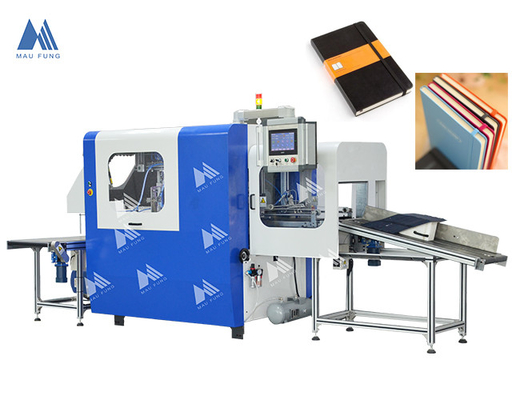 A4-Größe Voll-Auto-Hardcase Elastische Band Einfügemaschine Hardcover Buchbindemaschine MF-FEM450