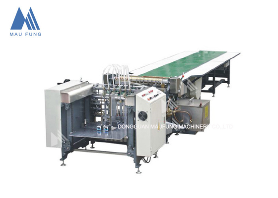 600 mm Breite Auto Papier Fütterung starre Box Papier Klebmaschine MF-SJ650A