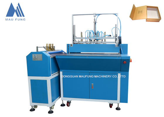Semi-Auto-Papier-Klebmaschine Schmuck Geschenk starre Box-Making-Maschine 5 Stück Karton-Box-Making-Maschine MF-SCM500A