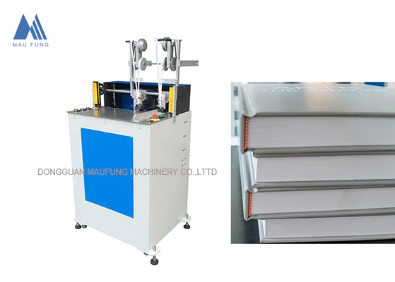 Fotobuchkopf-Schwanzbandmaschine, Blockkopfbandmaschine, Fotoalbumkopfbandbindmaschine MF-HBM420