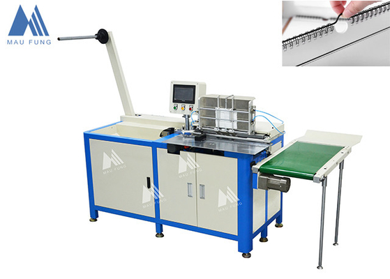 Semi-Auto-Spirale Doppeldrahtbindemaschine für Notebook-Hanger Kalender MF-SDM520