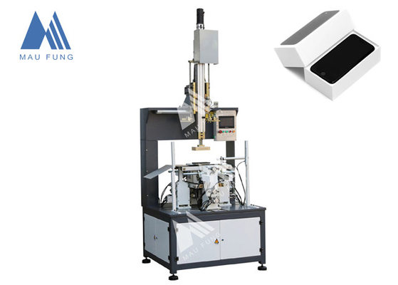 China Große Semi Auto starre Box Fertigungsmaschine für Karton Papier Geschenkbox Herstellung MF-540A