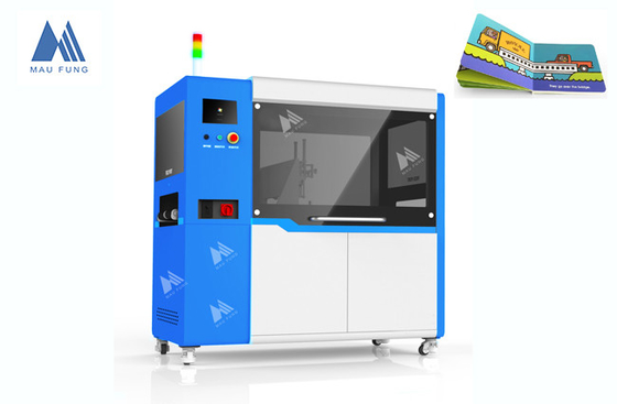 Hochgeschwindigkeits-Full-Auto-Doppelkopf-Kinder-Tischbücher-Runde Ecke Schneidemaschine MF-ACM380