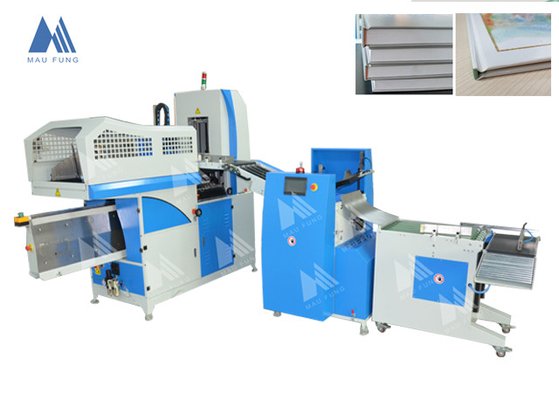 Vollautomatisches Buchgehäuse mit einer Form- und Druckstation Maufung MF-FAC390
