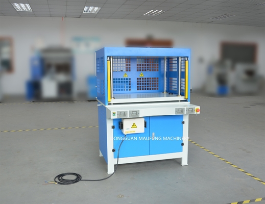 Hydraulische Druckmaschine für das Verpacken von Büchern mit Runden Hintergrund