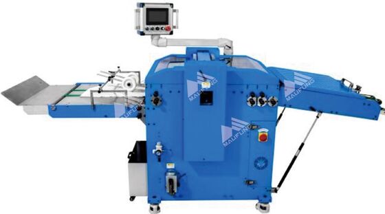 Völlig Selbstnotizbuch-Perforiermaschine des draht-O/Selbstpapierstanzmaschine MF-PBM350