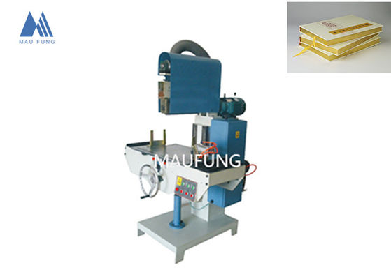 Buchblock-Kantenpoliermaschine Stempelmaschine Notebook-Bindemaschine MF-400B