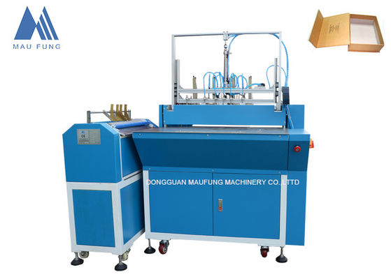 Semi-Auto-Papier-Klebmaschine Schmuck Geschenk starre Box-Making-Maschine 5 Stück Karton-Box-Making-Maschine MF-SCM500A