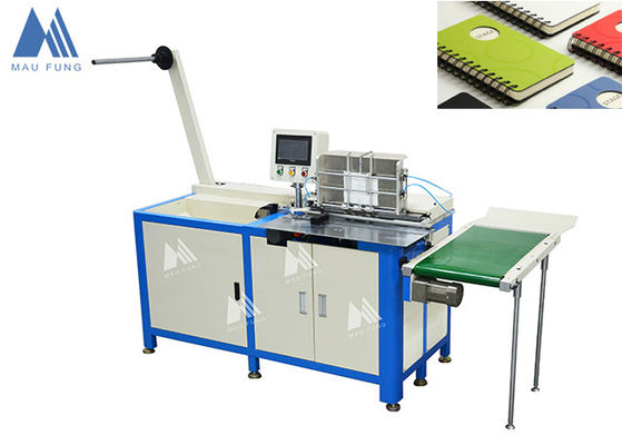 Semi-Auto-Doppel-Twin-Spule und Draht O Bindemaschine für Notebook Kalender Herstellung MF-SDM520