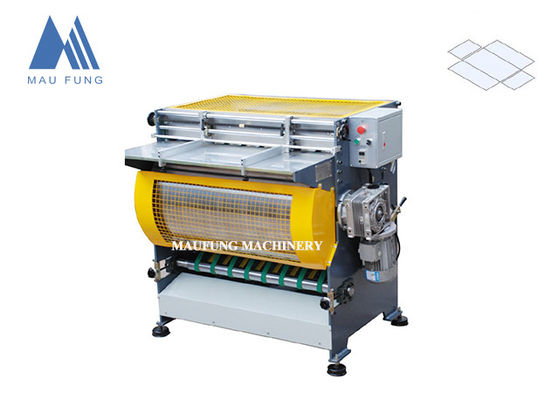 Semi-Auto Grau Karton Rillenmaschine für Karton starre Geschenkbox Verpackung MF-1200A