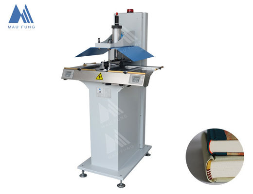 Semi-Auto Pneumatische Buchhülle Wirbelsäule Rundmachine Tagebuch Buchhülle Rundmaschine MF-PRM420