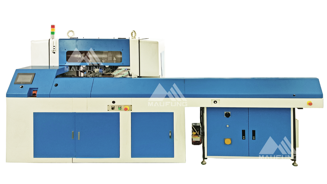 Automatische Drei-Messer-Trimmer-Maschine Janpanese Keyance PLC-Steuerungssystem skalierbares Anlegen ISM-System
