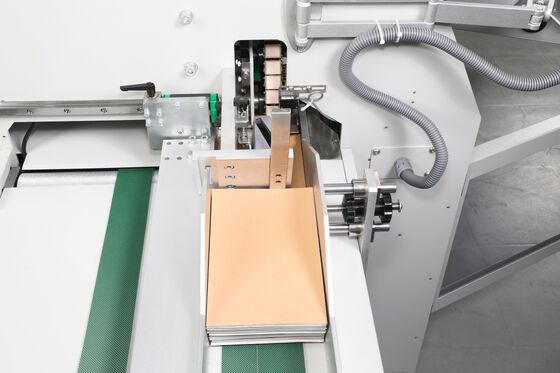 Papiereinwickelmaschine für die Rückseite