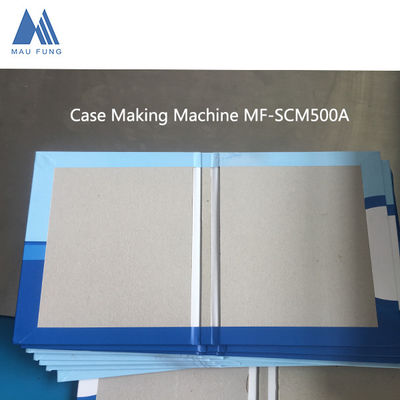 Semi-Auto Hard Cover Case Bindemaschine, Notebook Cover Herstellungsmaschine MF-SCM500