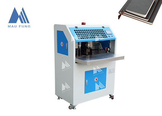 Doppelkopf-Pneumatische Eckschneidemaschine Weichdeckel-Buchbindemaschine MF-DCM470